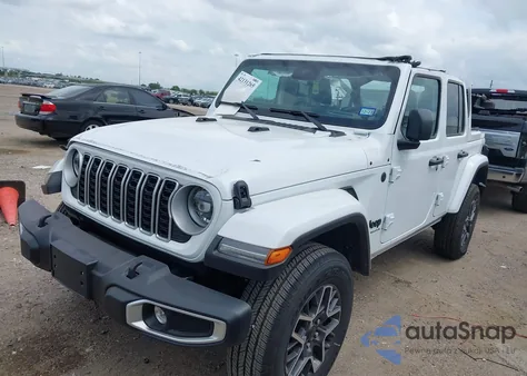 2025 Jeep Wrangler Sahara from USA, damaged, VIN 1C4PJXEN1SW528297
